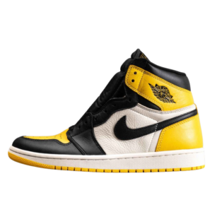 Air Jordan AJ 1 Yellow Toe Black White replica